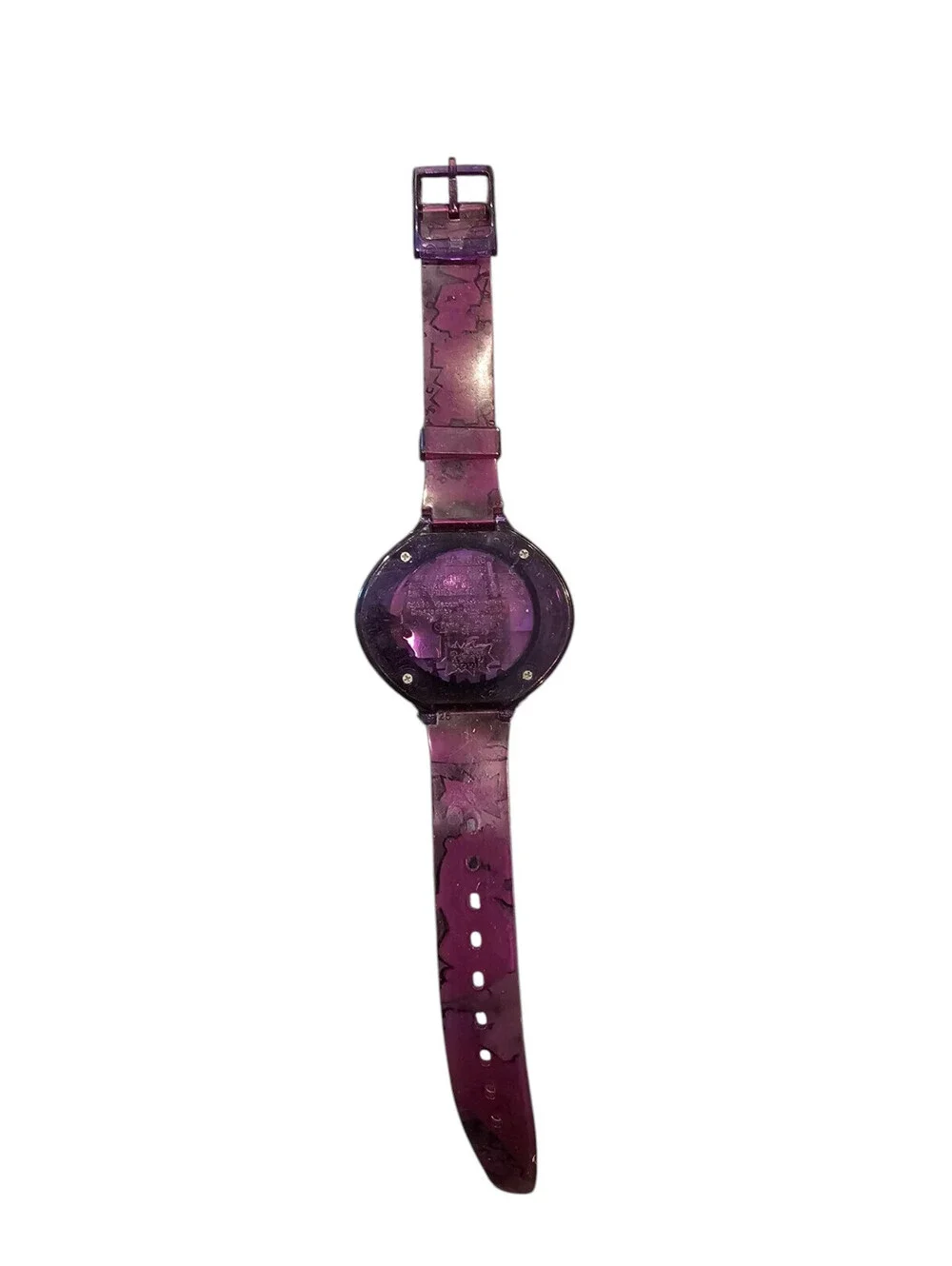 Rugrats Reptar Kids Digital Watch Purple The Rugrats Movie Vintage